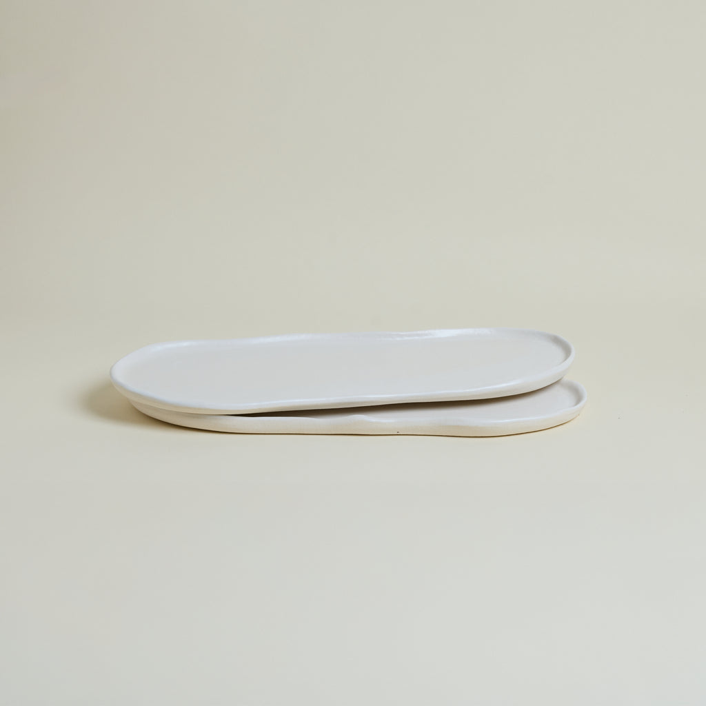 Flat Oval Plate