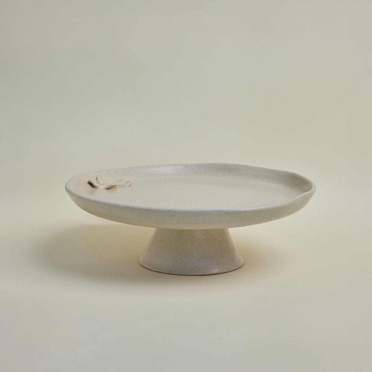 “Under Beirut Jasmins” round Pedestal