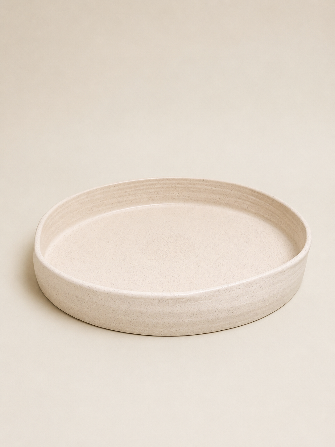 Round Organic Large Plate