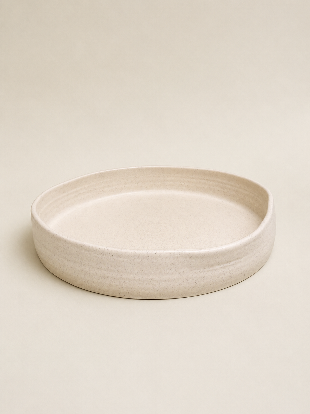 Round Organic Large Plate