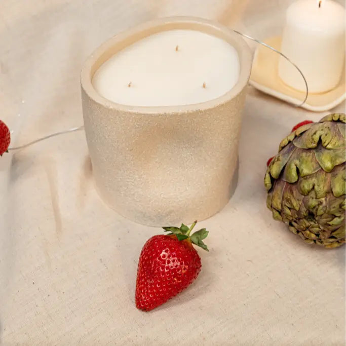 Wavy Candle Small (Color Options)