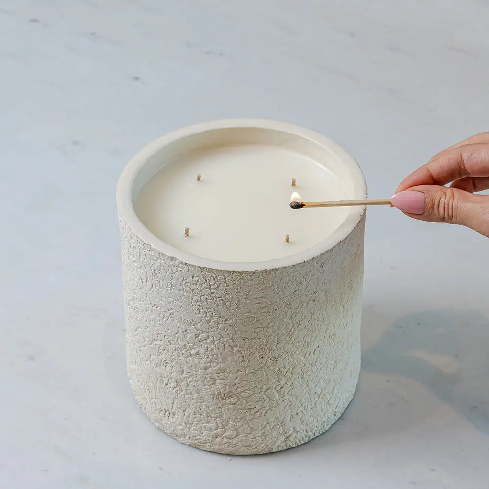 Seashell Candle