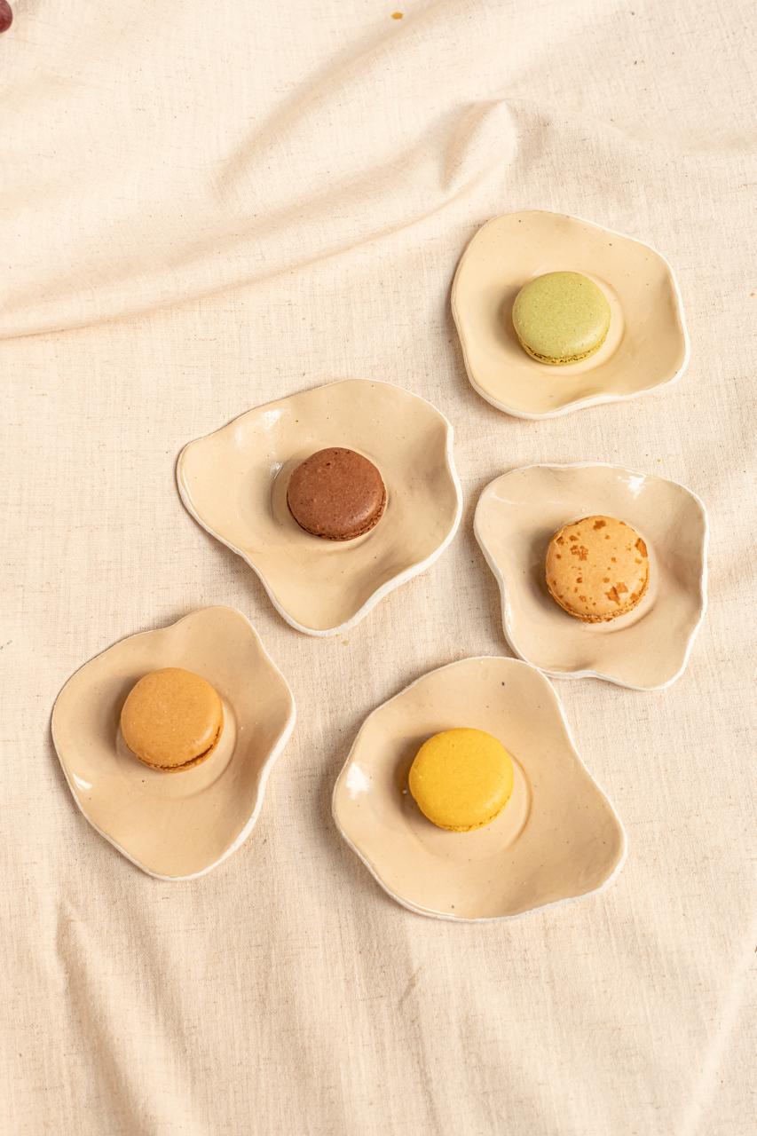 Wavy Tealight candle holder (set of 5)