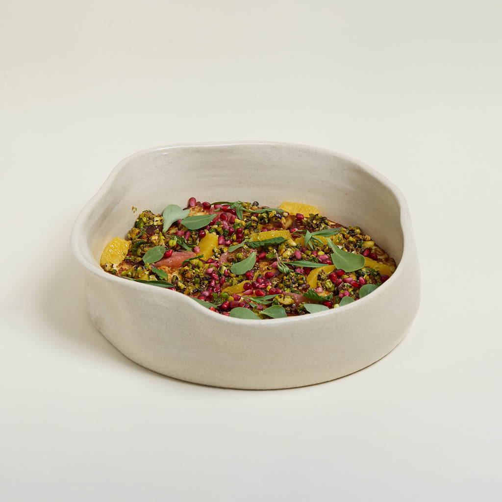 Round Organic Large Plate